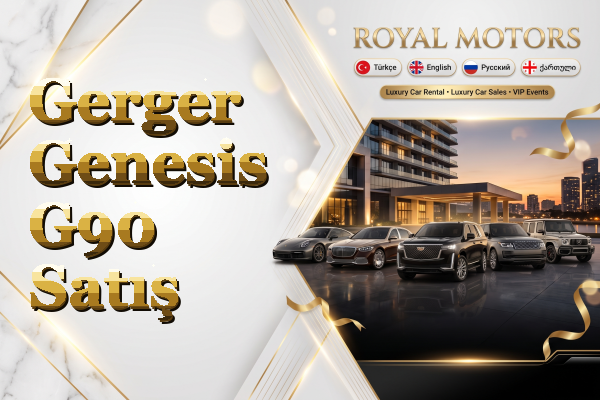 Gerger Genesis G90 Satış