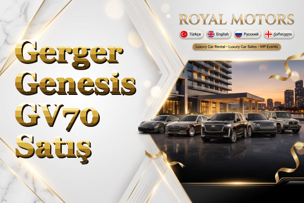 Gerger Genesis GV70 Satış