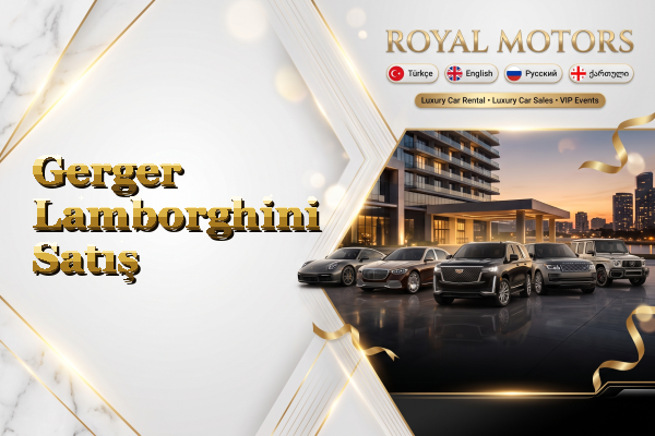 Gerger Lamborghini Satış