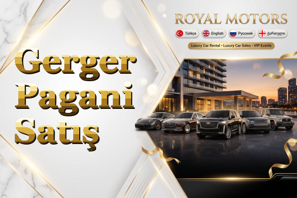 Gerger Pagani Satış