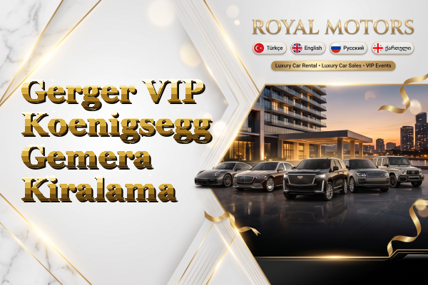Gerger VIP Koenigsegg Gemera Kiralama