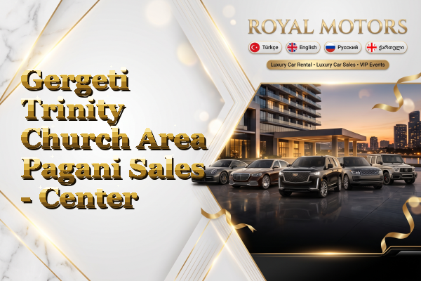 Gergeti Trinity Church Area Pagani Sales - Center