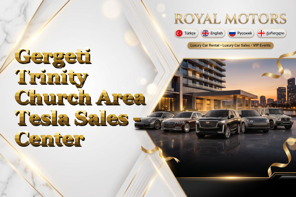 Gergeti Trinity Church Area Tesla Sales - Center
