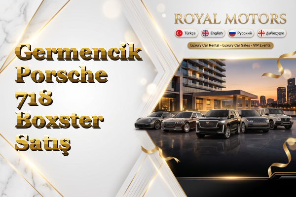 Germencik Porsche 718 Boxster Satış