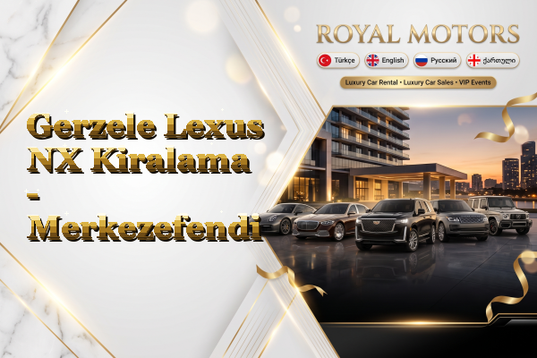 Gerzele Lexus NX Kiralama - Merkezefendi