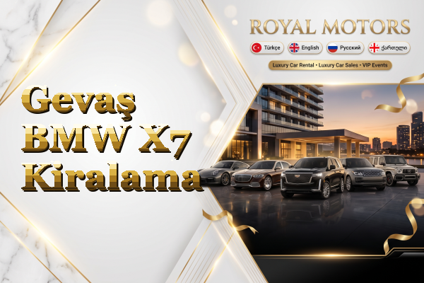 Gevaş BMW X7 Kiralama