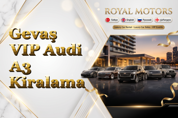 Gevaş VIP Audi A3 Kiralama