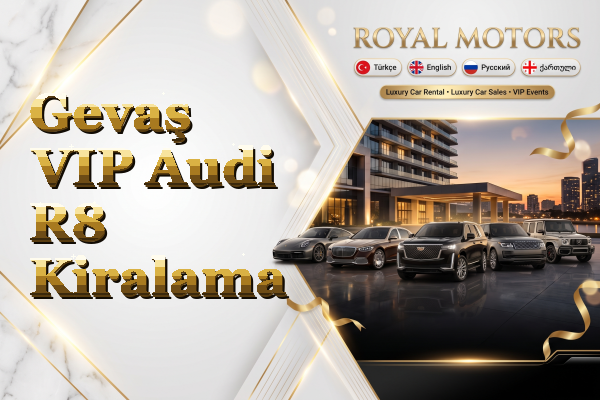 Gevaş VIP Audi R8 Kiralama