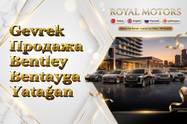 Gevrek Продажа Bentley Bentayga - Yatağan