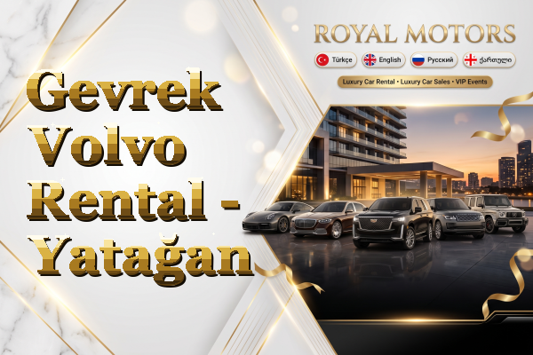 Gevrek Volvo Rental - Yatağan
