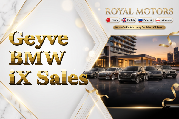 Geyve BMW iX Sales