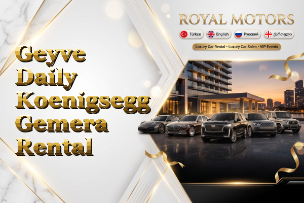 Geyve Daily Koenigsegg Gemera Rental