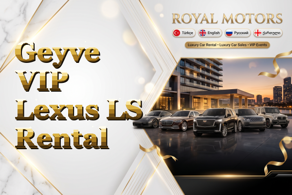 Geyve VIP Lexus LS Rental