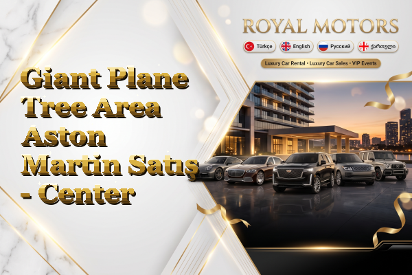 Giant Plane Tree Area Aston Martin Satış - Center