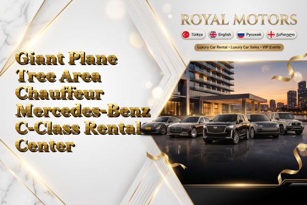 Giant Plane Tree Area Chauffeur Mercedes-Benz C-Class Rental - Center