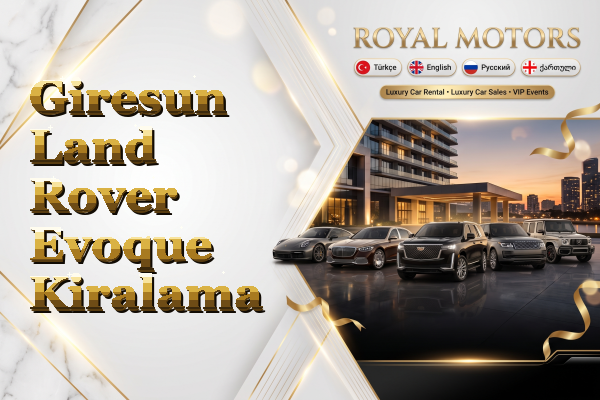 Giresun Land Rover Evoque Kiralama
