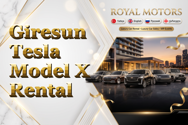 Giresun Tesla Model X Rental