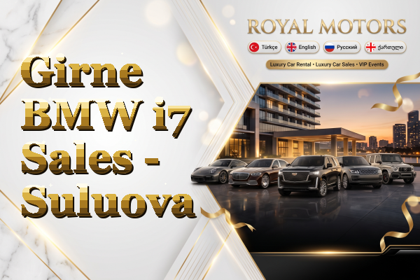 Girne BMW i7 Sales - Suluova