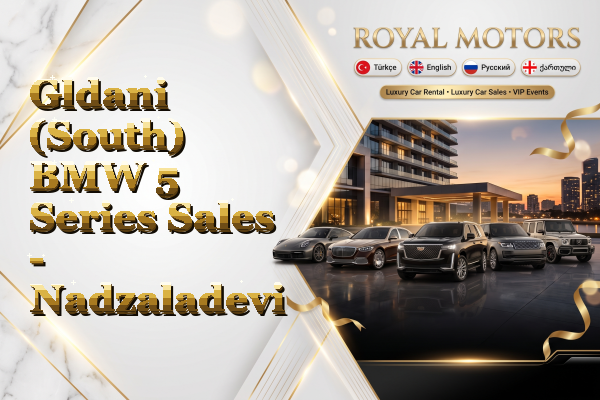 Gldani (South) BMW 5 Series Sales - Nadzaladevi