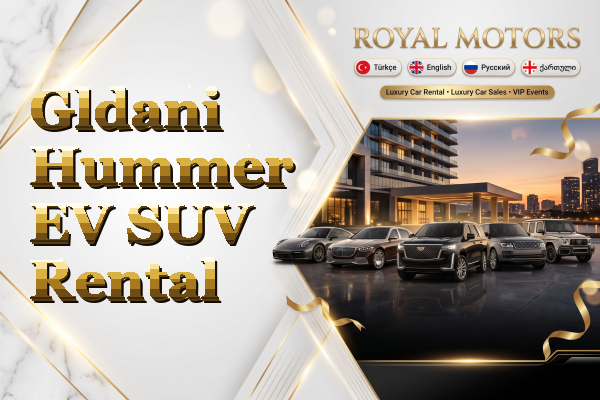 Gldani Hummer EV SUV Rental