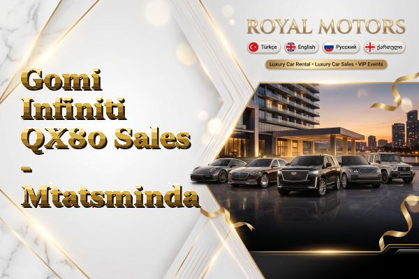 Gomi Infiniti QX80 Sales - Mtatsminda