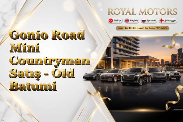 Gonio Road Mini Countryman Satış - Old Batumi