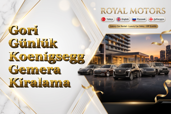 Gori Günlük Koenigsegg Gemera Kiralama