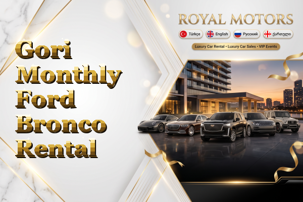 Gori Monthly Ford Bronco Rental