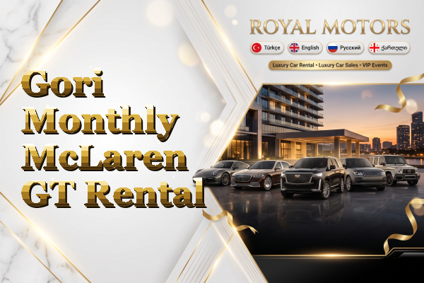 Gori Monthly McLaren GT Rental