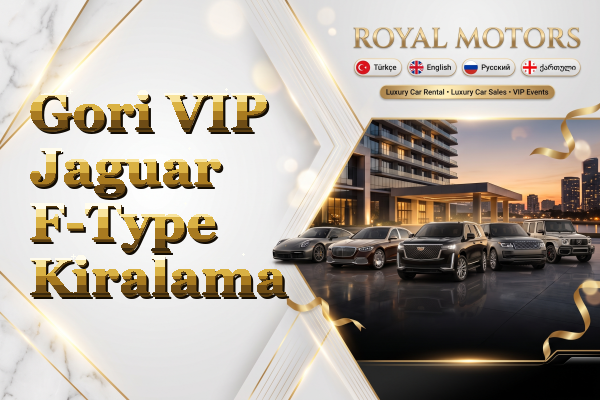 Gori VIP Jaguar F-Type Kiralama