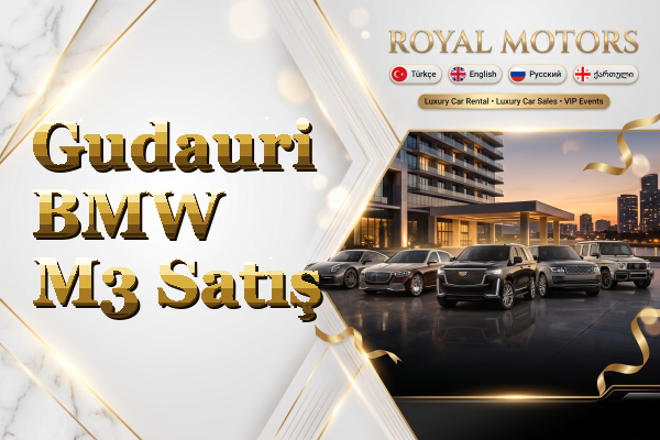 Gudauri BMW M3 Satış