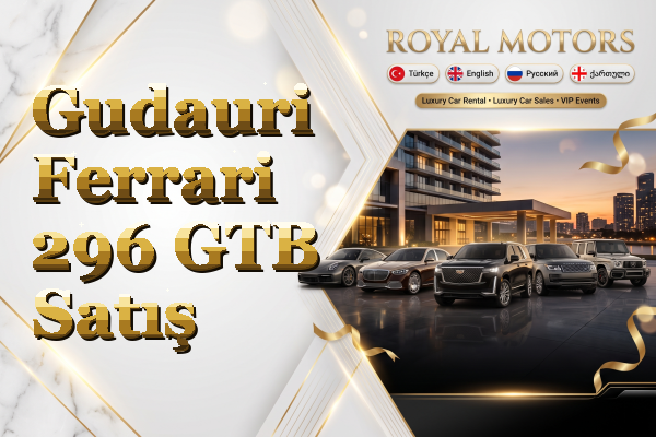 Gudauri Ferrari 296 GTB Satış