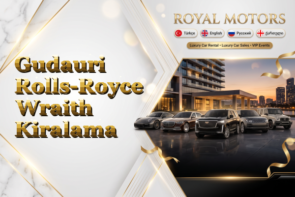 Gudauri Rolls-Royce Wraith Kiralama