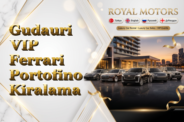 Gudauri VIP Ferrari Portofino Kiralama