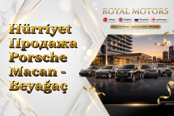 Hürriyet Продажа Porsche Macan - Beyağaç