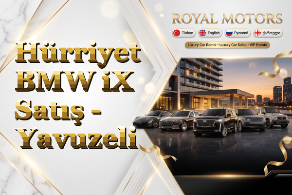 Hürriyet BMW iX Satış - Yavuzeli