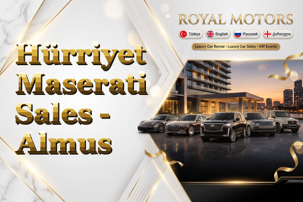 Hürriyet Maserati Sales - Almus