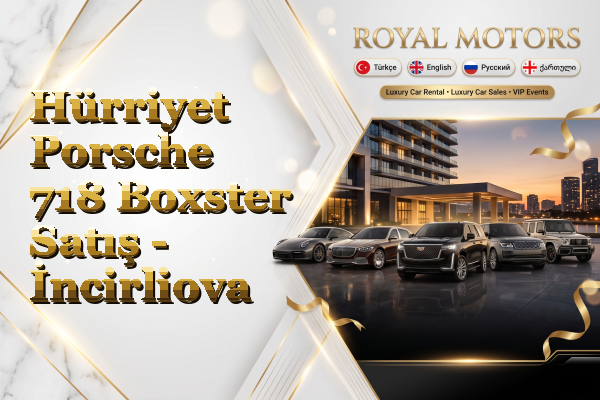 Hürriyet Porsche 718 Boxster Satış - İncirliova