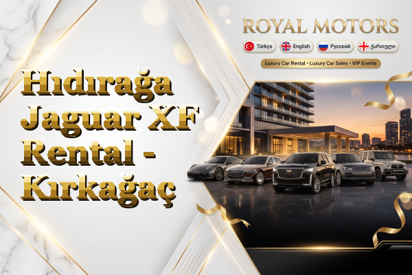 Hıdırağa Jaguar XF Rental - Kırkağaç