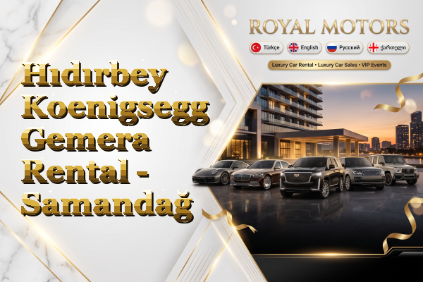 Hıdırbey Koenigsegg Gemera Rental - Samandağ