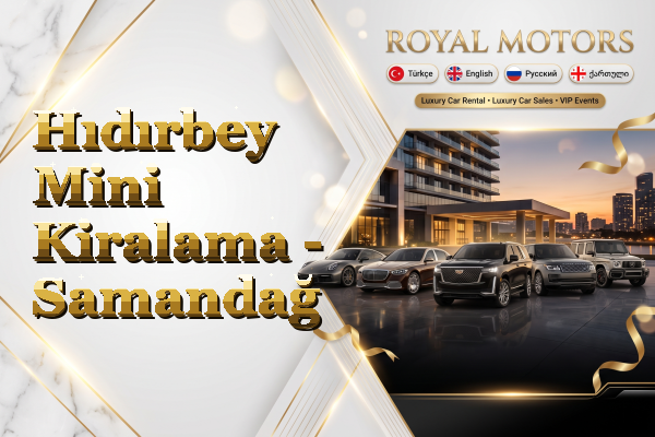 Hıdırbey Mini Kiralama - Samandağ