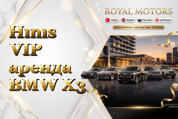 Hınıs VIP аренда BMW X3
