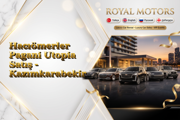 Hacıömerler Pagani Utopia Satış - Kazımkarabekir