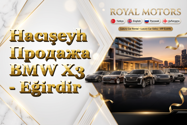 Hacışeyh Продажа BMW X3 - Eğirdir