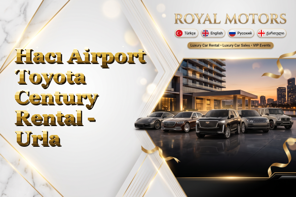 Hacı Airport Toyota Century Rental - Urla