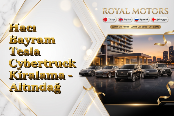 Hacı Bayram Tesla Cybertruck Kiralama - Altındağ