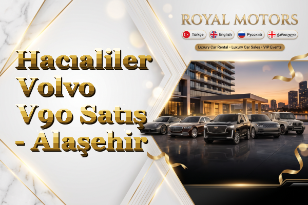 Hacıaliler Volvo V90 Satış - Alaşehir
