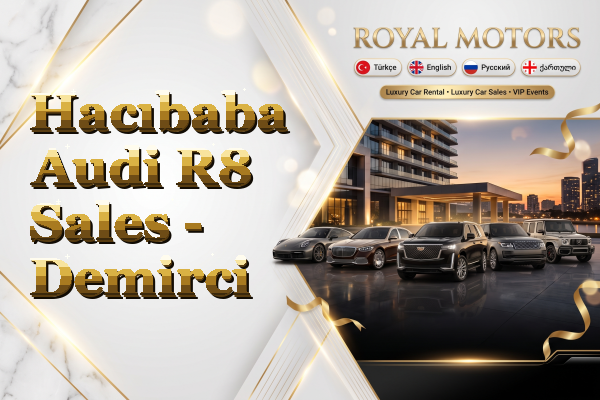 Hacıbaba Audi R8 Sales - Demirci