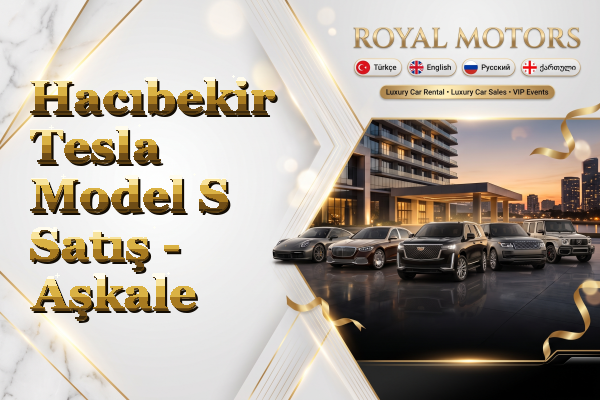 Hacıbekir Tesla Model S Satış - Aşkale