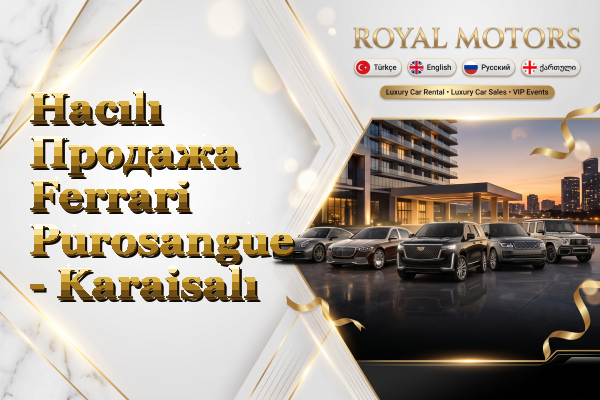 Hacılı Продажа Ferrari Purosangue - Karaisalı